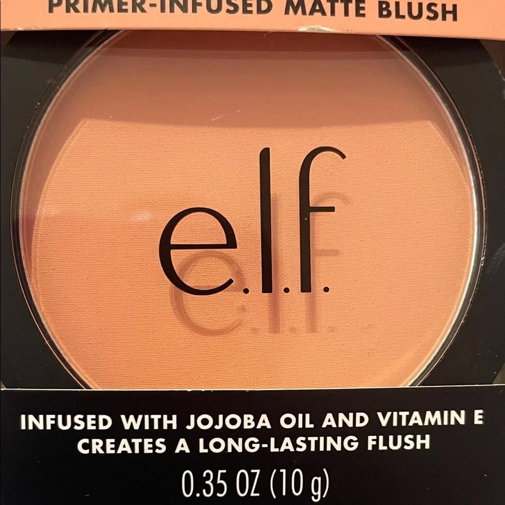 ELF Primer-Infused Matte Blush - Warm Peach